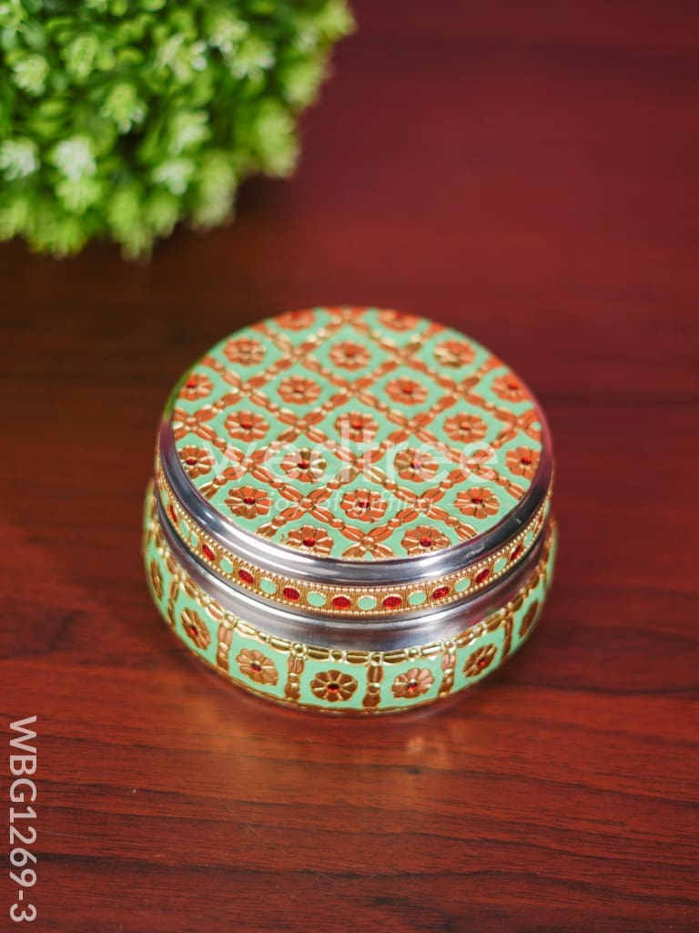 Meenakari Poori Box - WBG1269