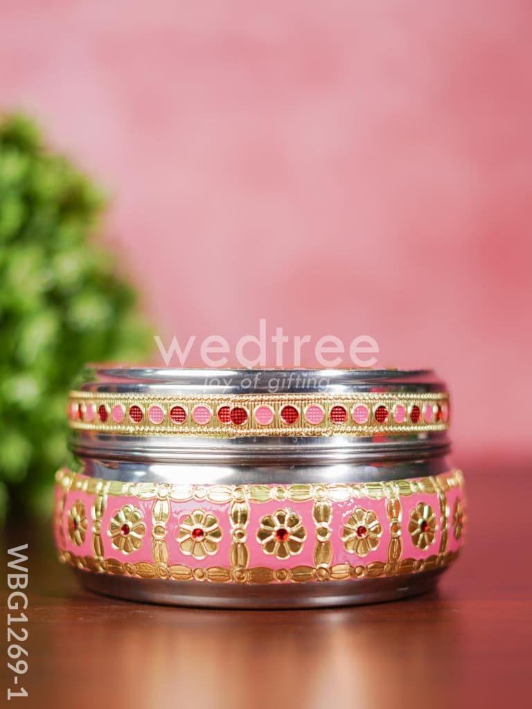 Meenakari Poori Box - WBG1269