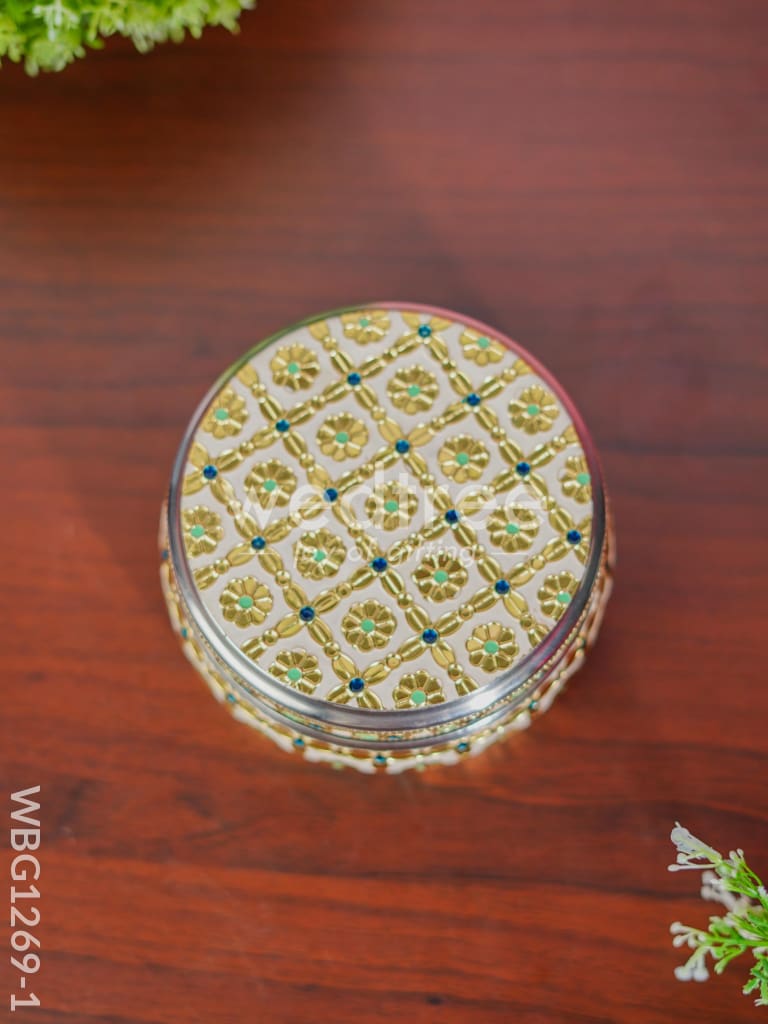 Meenakari Poori Box - WBG1269