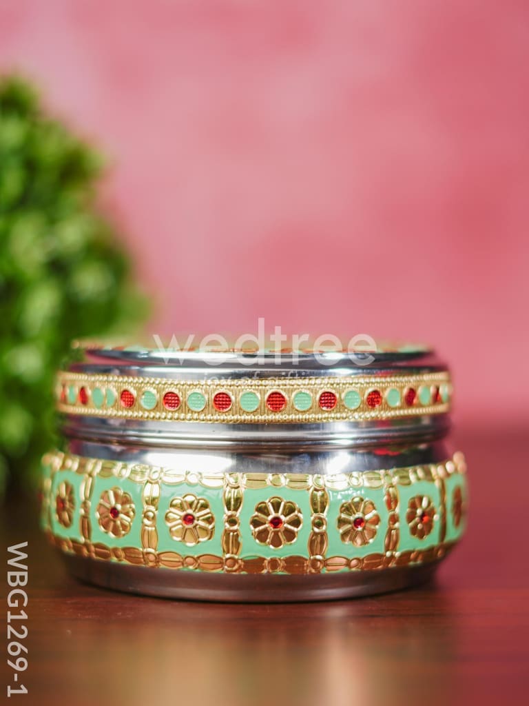 Meenakari Poori Box - WBG1269