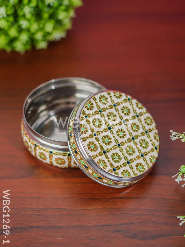 Meenakari Poori Box - WBG1269