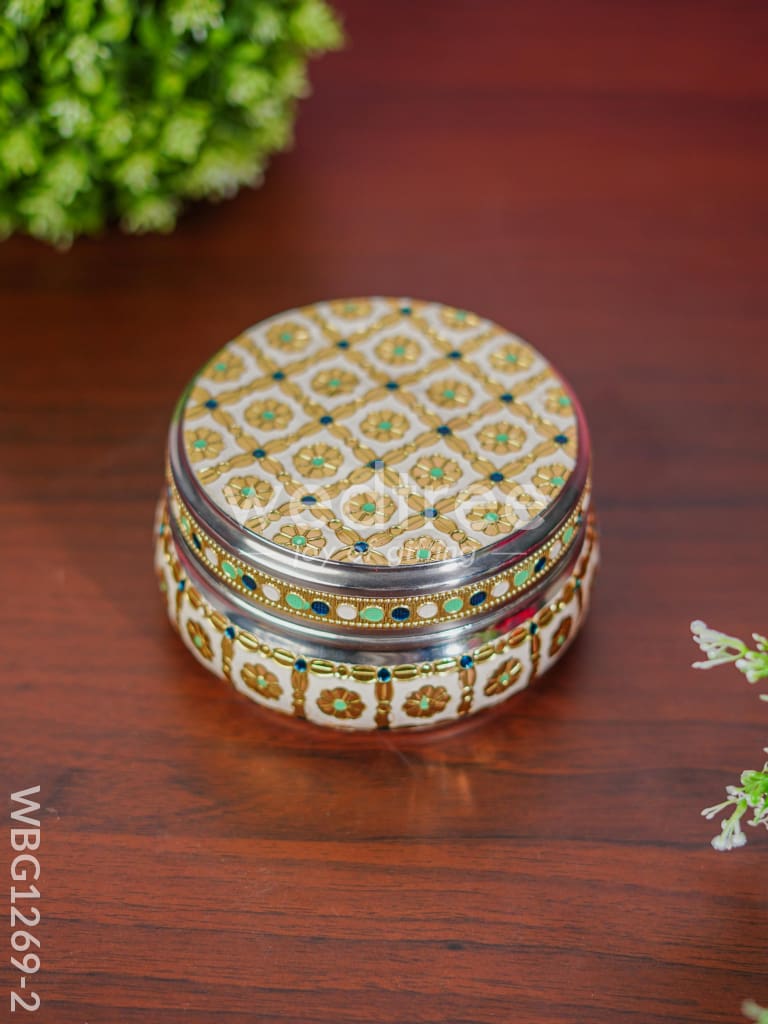 Meenakari Poori Box - WBG1269