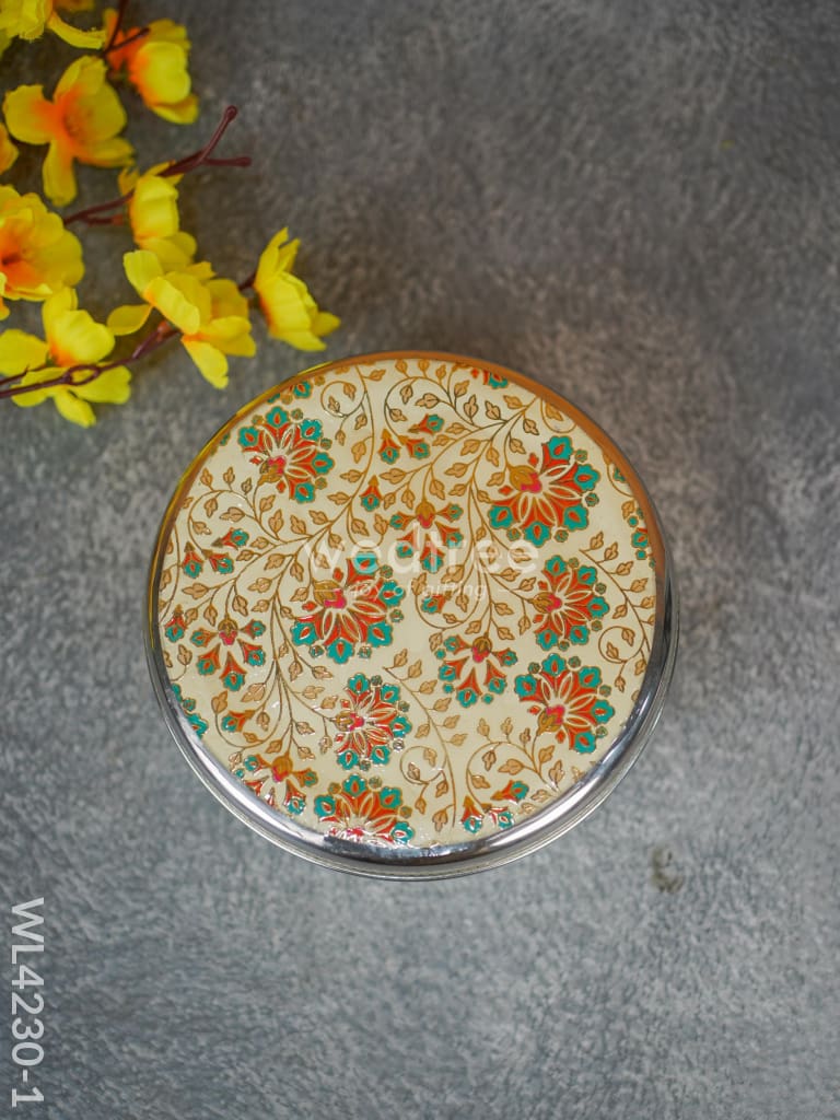 Meenakari Poori Box - WL4230