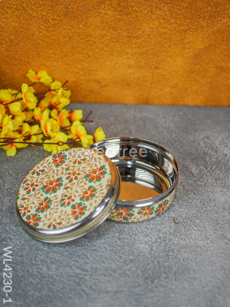 Meenakari Poori Box - WL4230