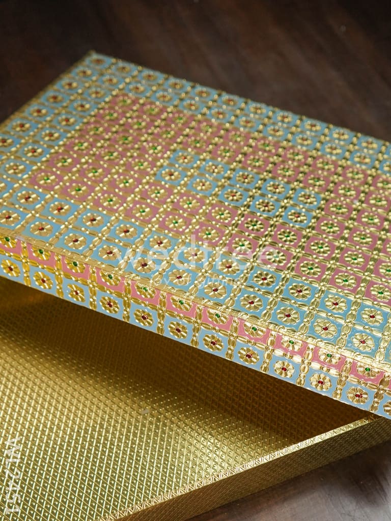 Meenakari Saree Box - WL2451