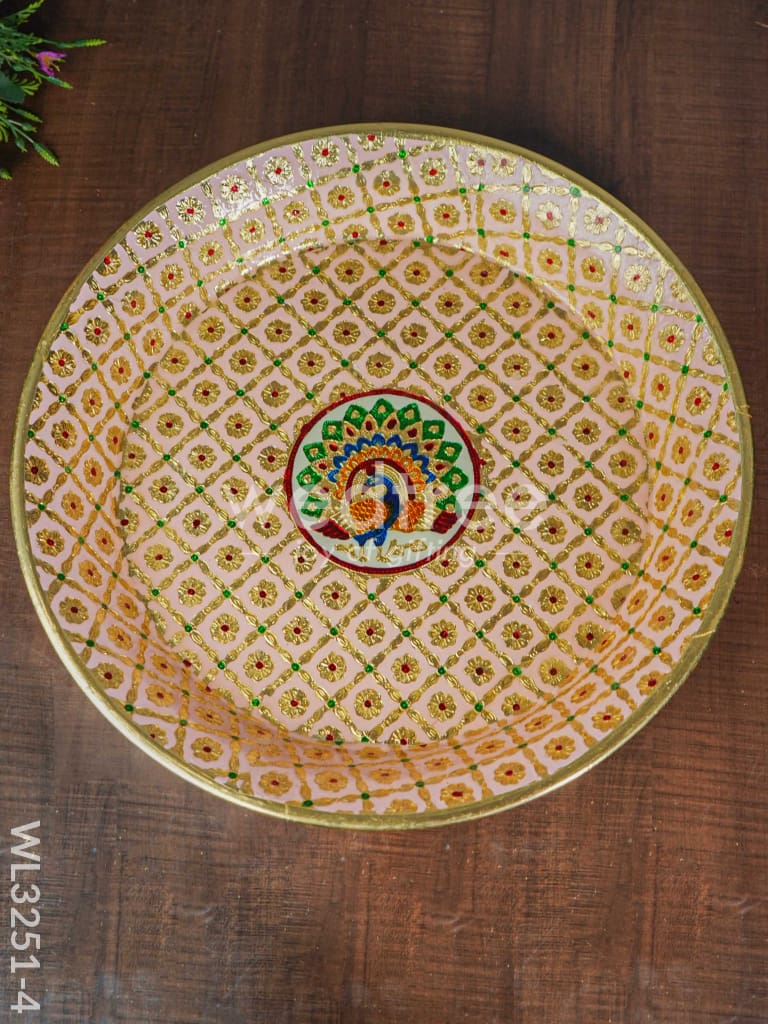 Meenakari Thambaalam Plate - WL3251