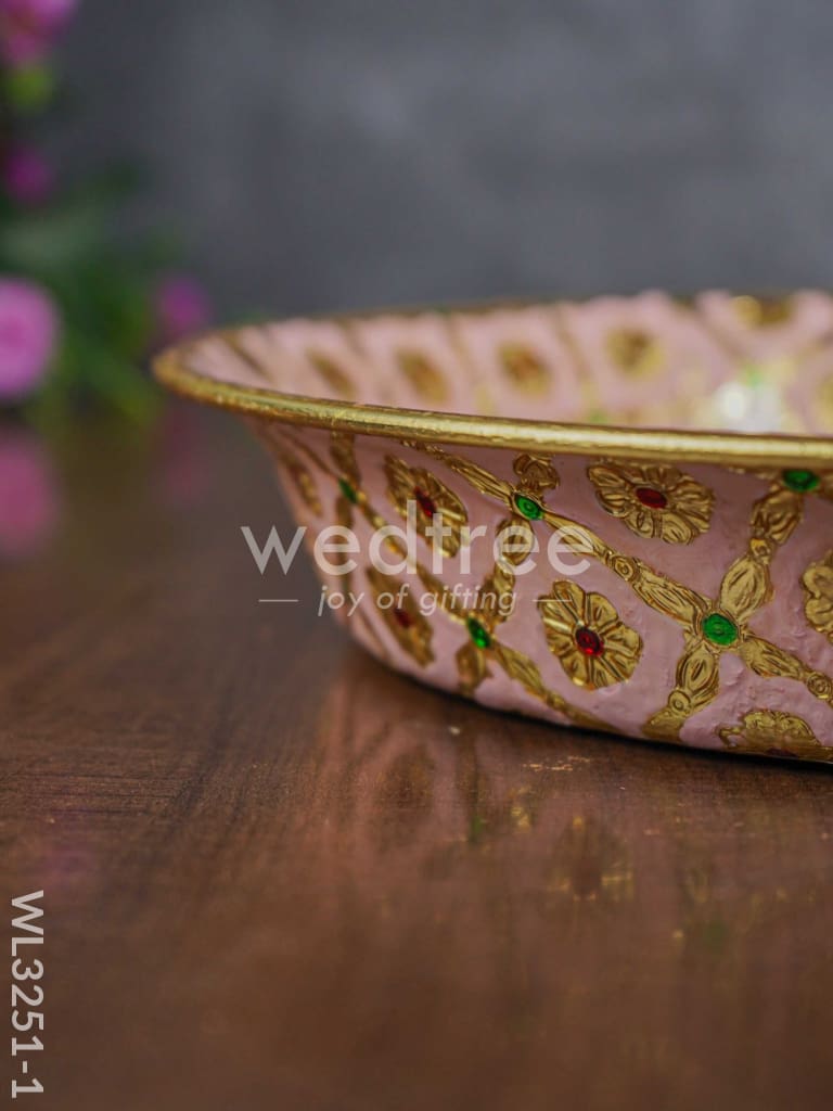 Meenakari Thambaalam Plate - WL3251