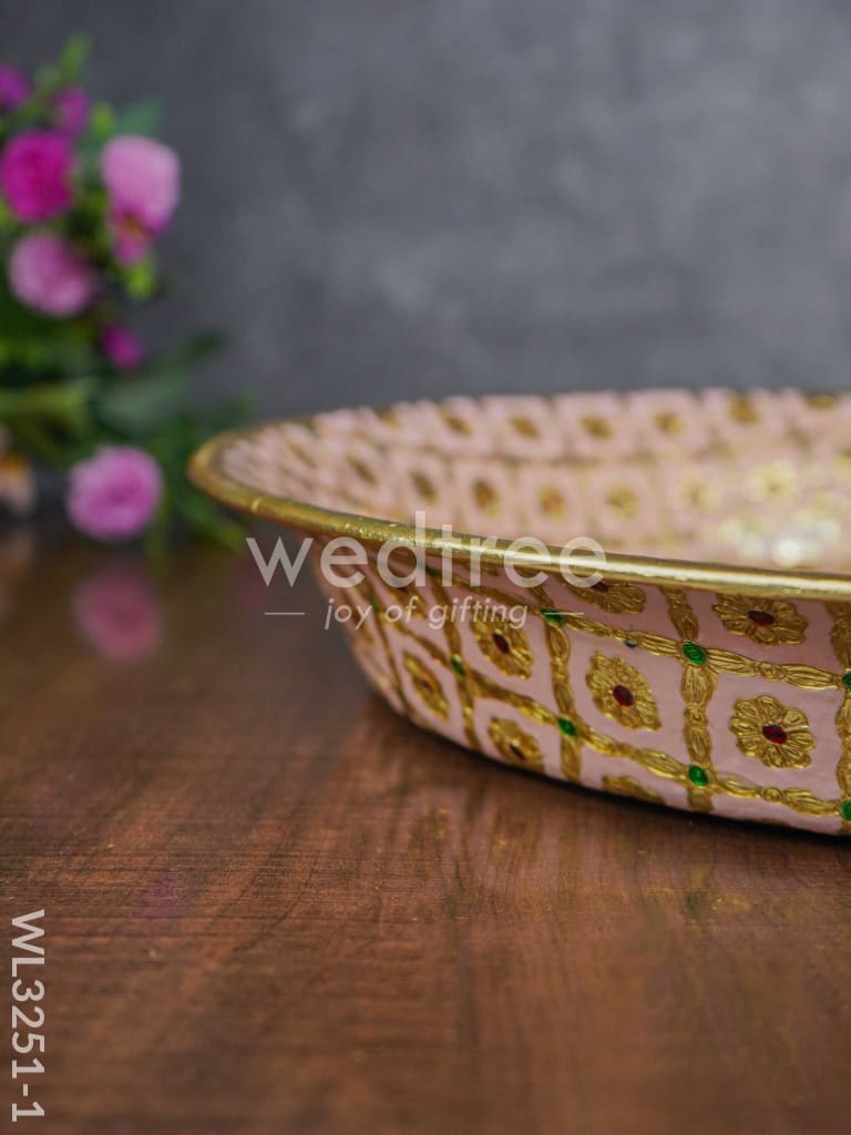 Meenakari Thambaalam Plate - WL3251