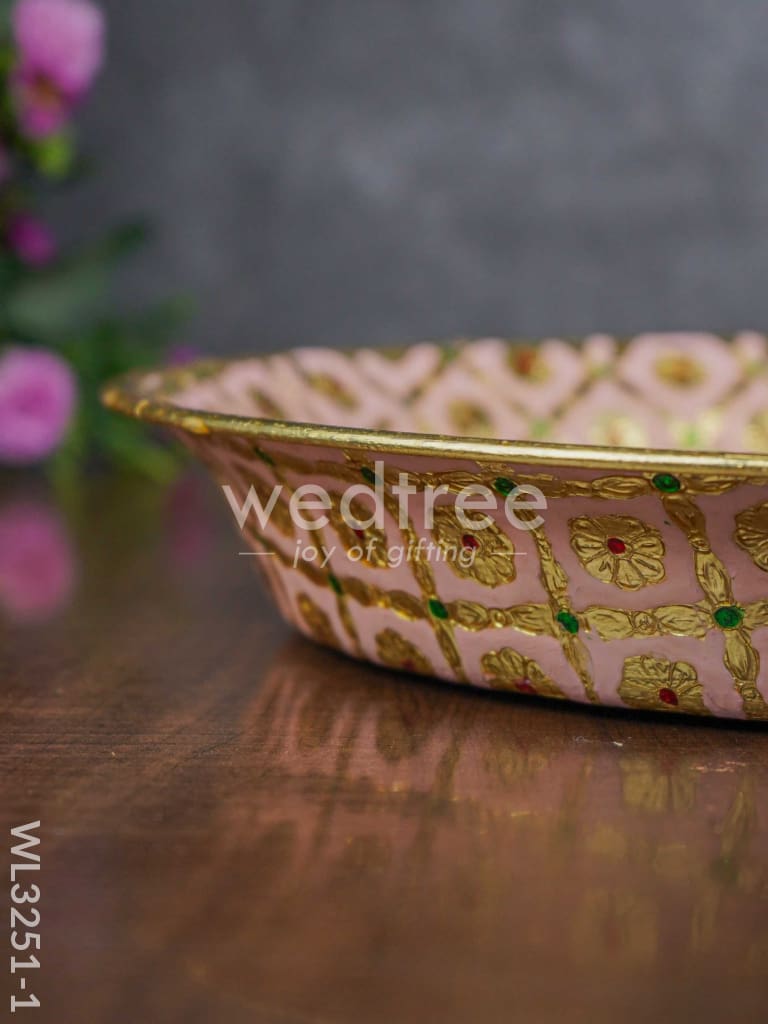 Meenakari Thambaalam Plate - WL3251