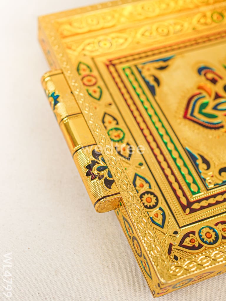 Meenakari Tray - 10 inch - WL4799