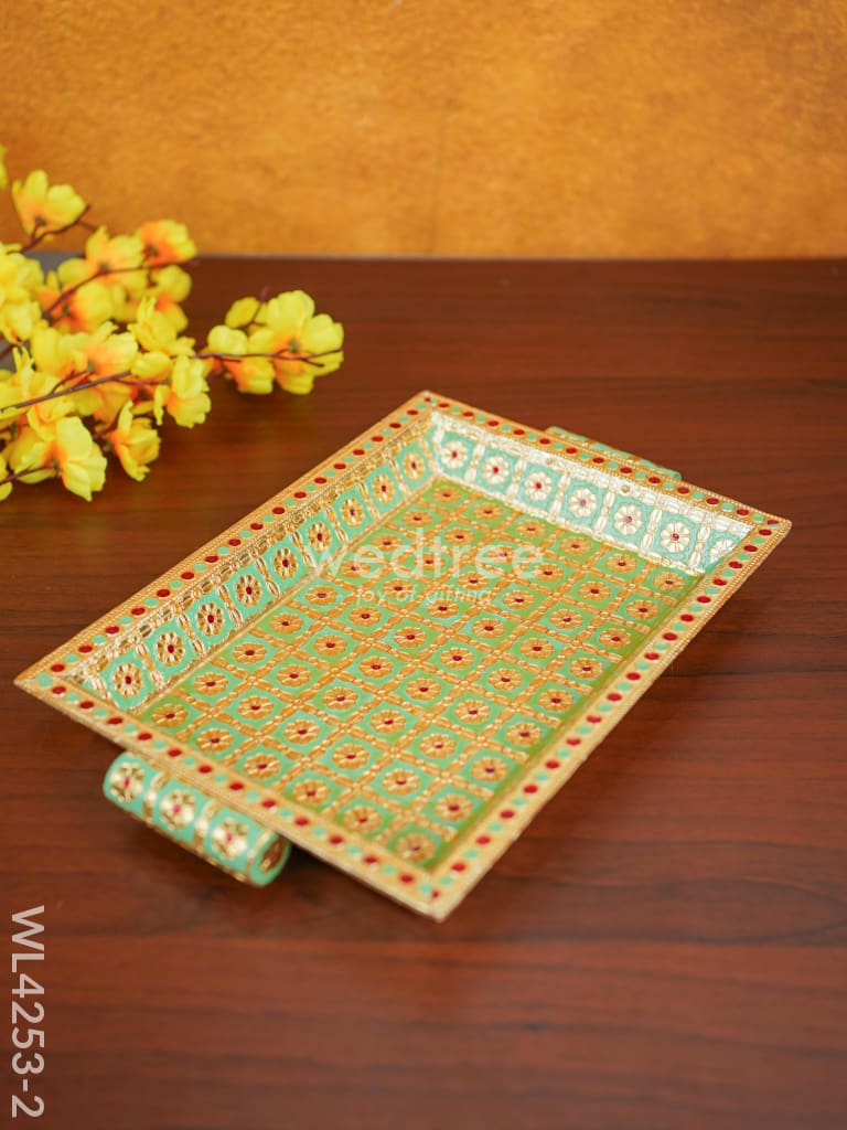 Meenakari Tray - WL4253