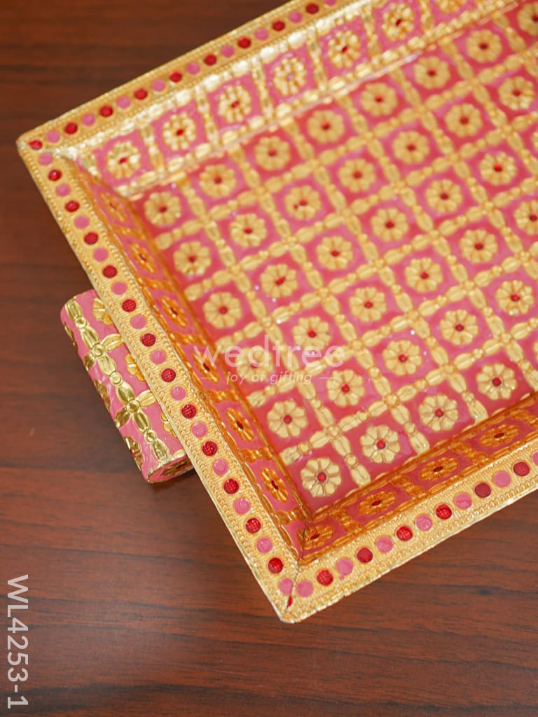 Meenakari Tray - WL4253
