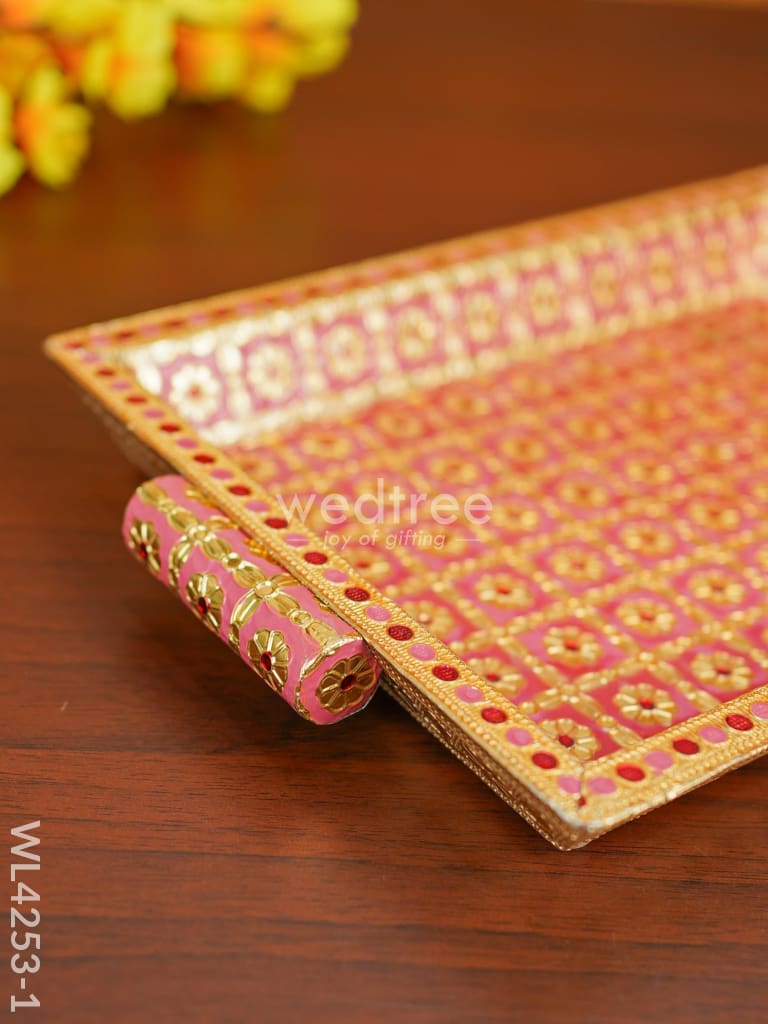 Meenakari Tray - WL4253
