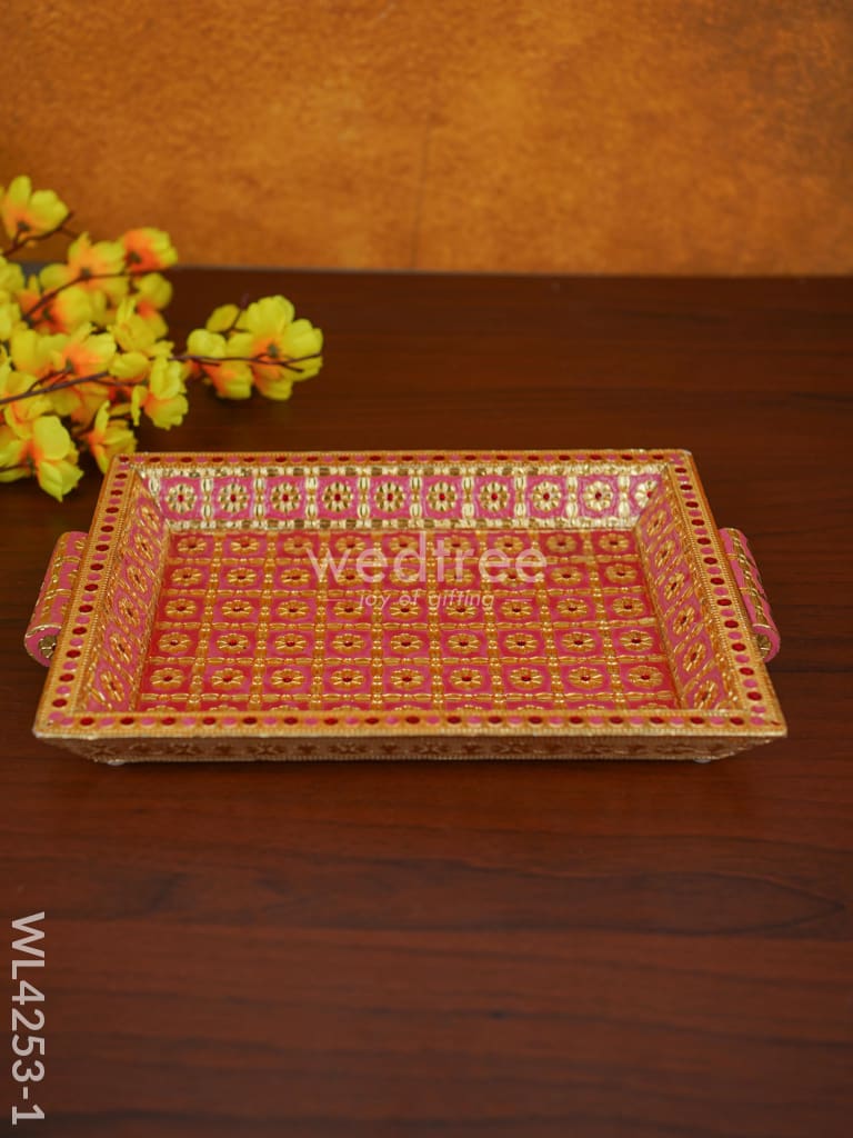 Meenakari Tray - WL4253