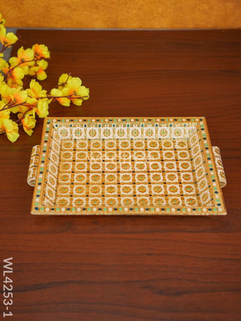 Meenakari Tray - WL4253