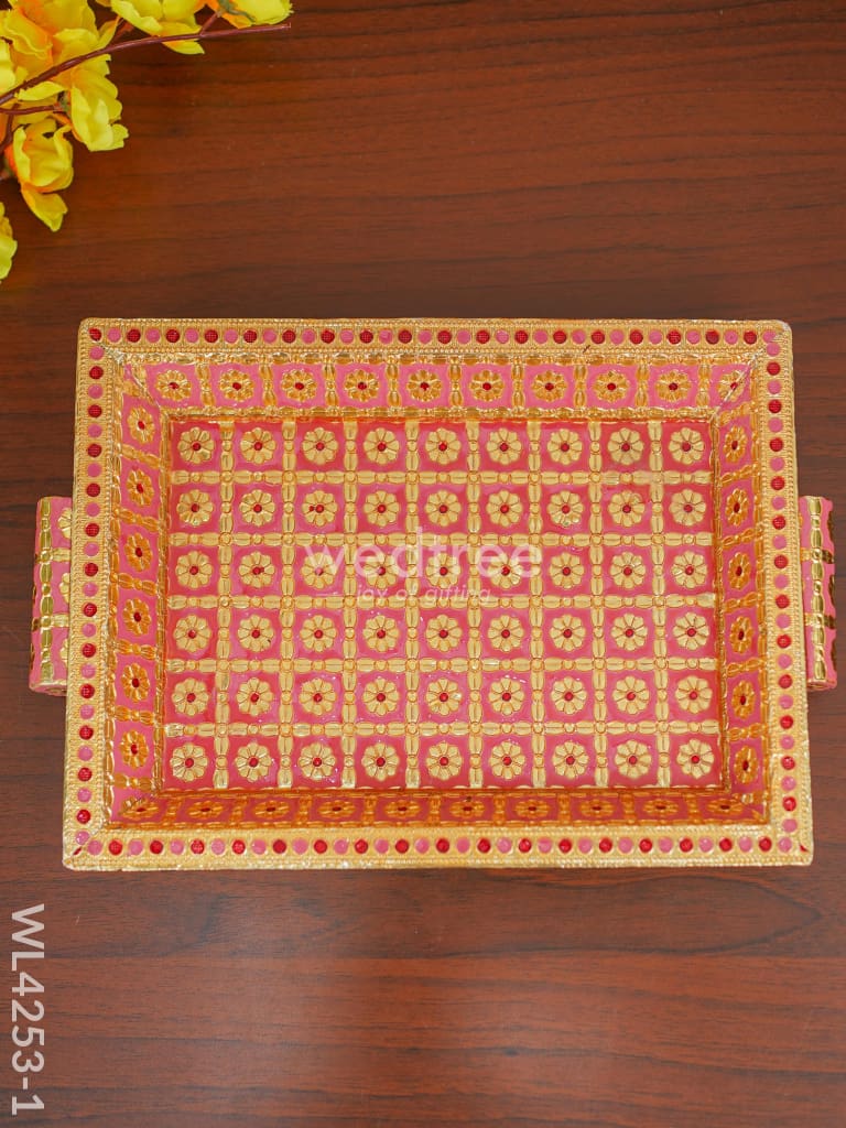 Meenakari Tray - WL4253