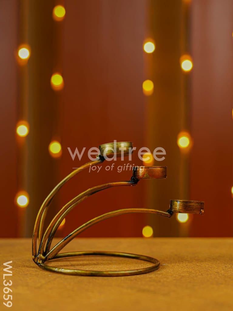 Metal Candle Holder - WL3659