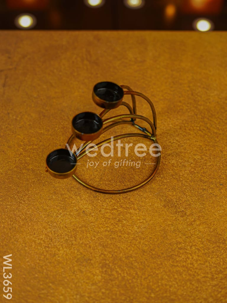 Metal Candle Holder - WL3659