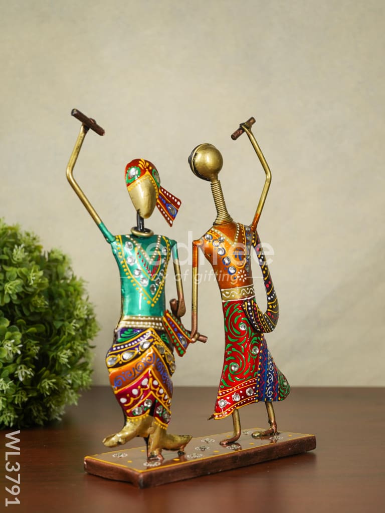 Metal Dandiya Couple - WL3791