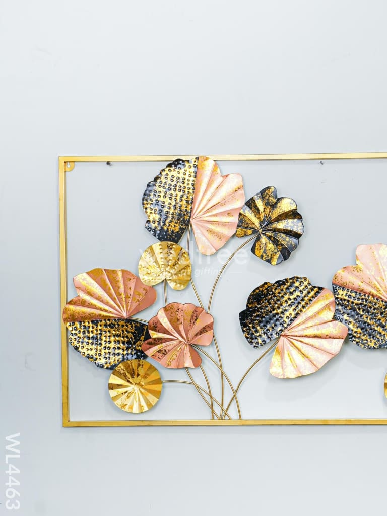 Metal Decor Leaves Wall Hanging - WL4463