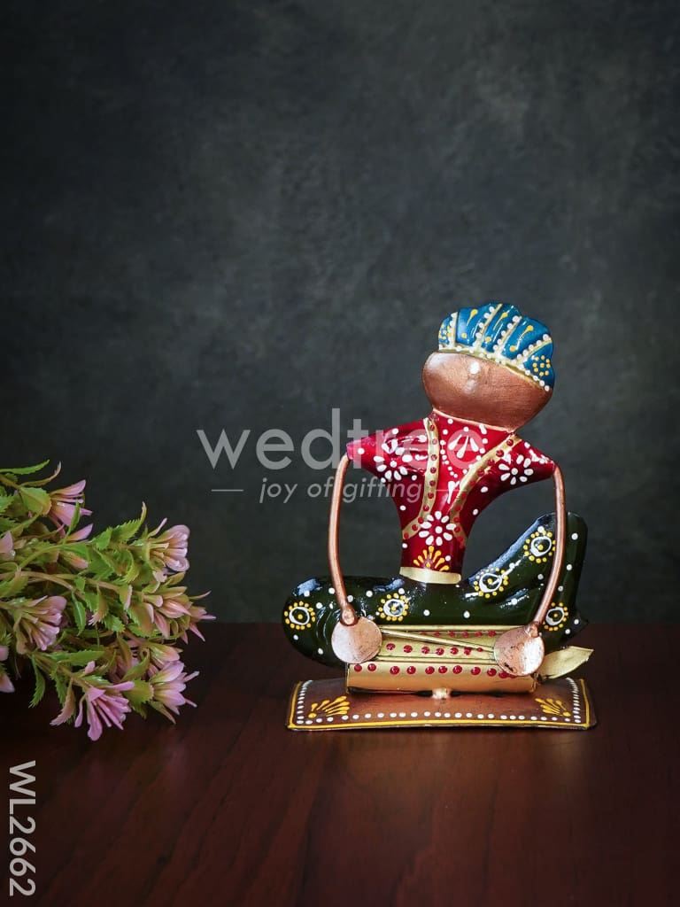 Metal Decor Showpiece - Musicians - Set of 3 - WL2662