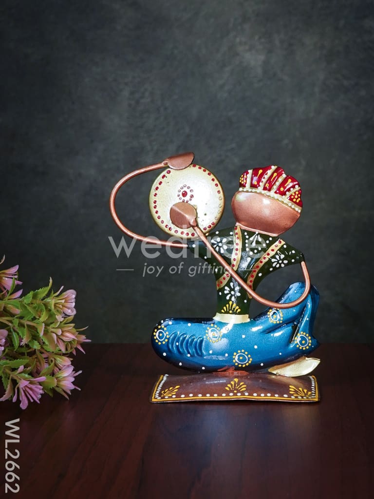 Metal Decor Showpiece - Musicians - Set of 3 - WL2662