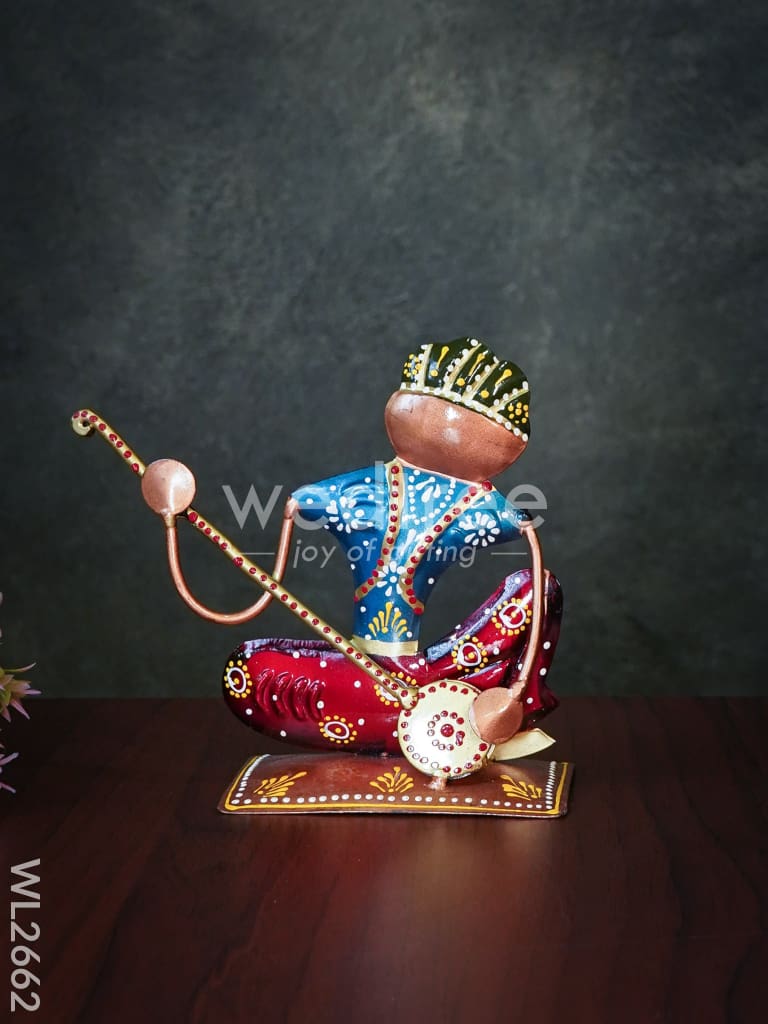 Metal Decor Showpiece - Musicians - Set of 3 - WL2662