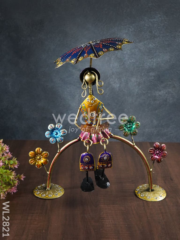 Metal Décor Showpiece - Set of 2 - WL2821