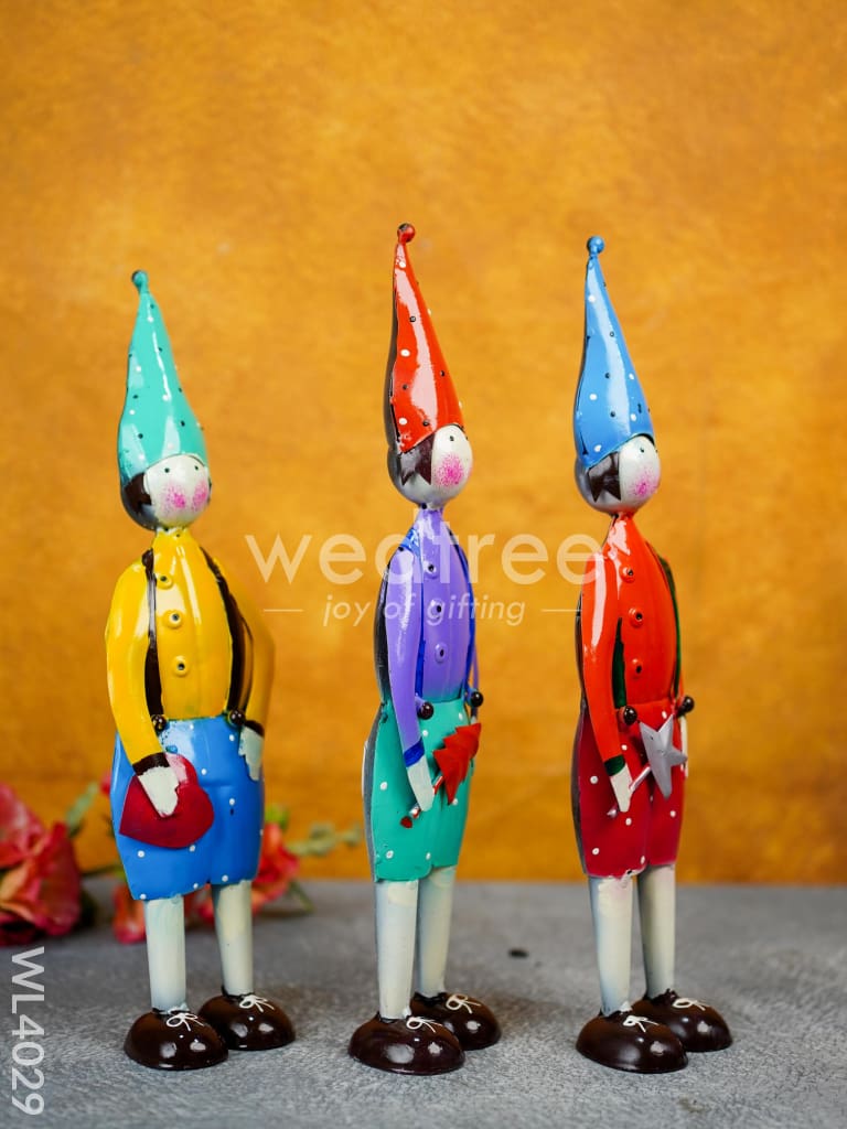 Metal Decor Showpieces - Set of 3 - WL4029