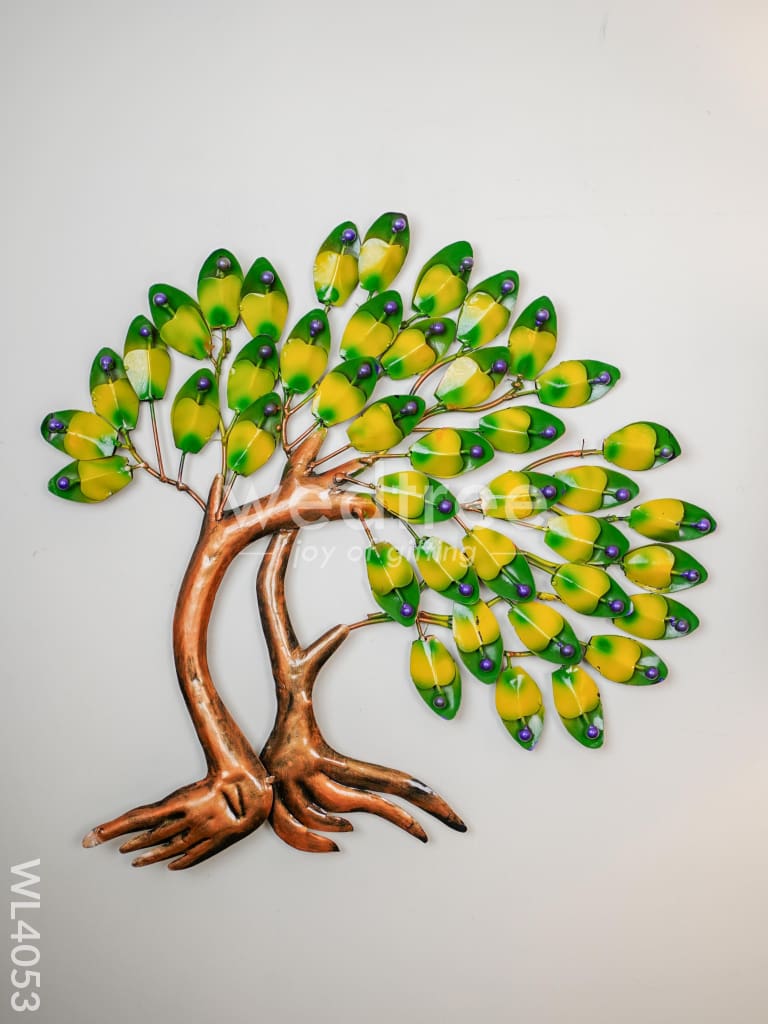 Metal Decor Tree with Leaves - WL4053