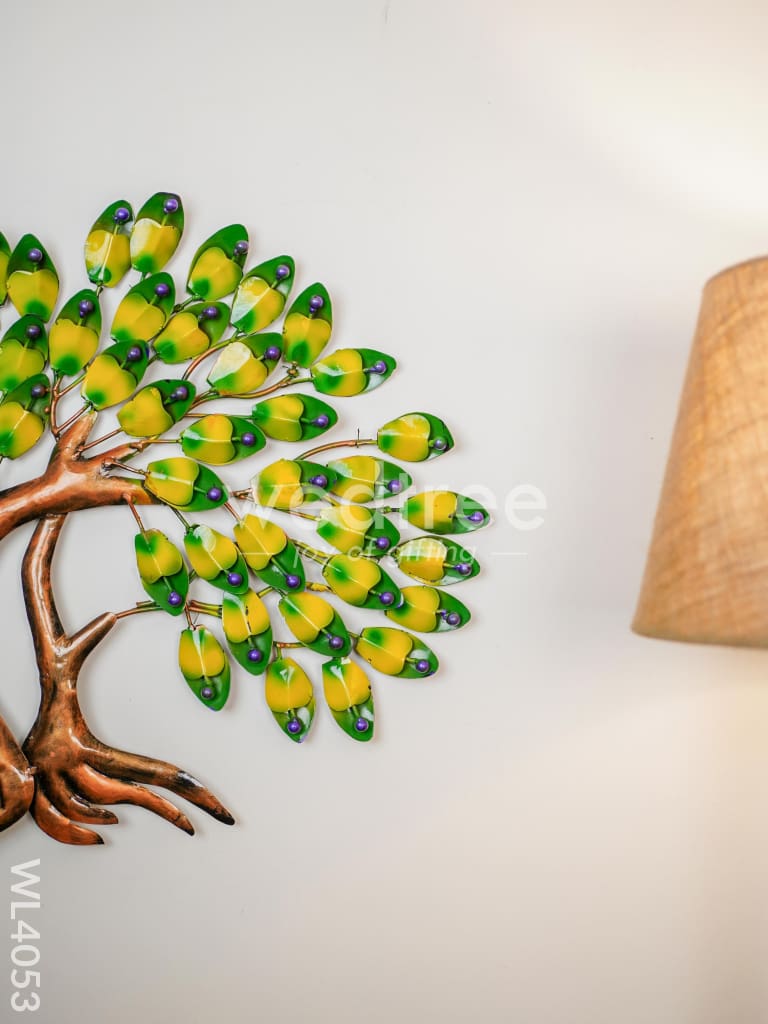 Metal Decor Tree with Leaves - WL4053
