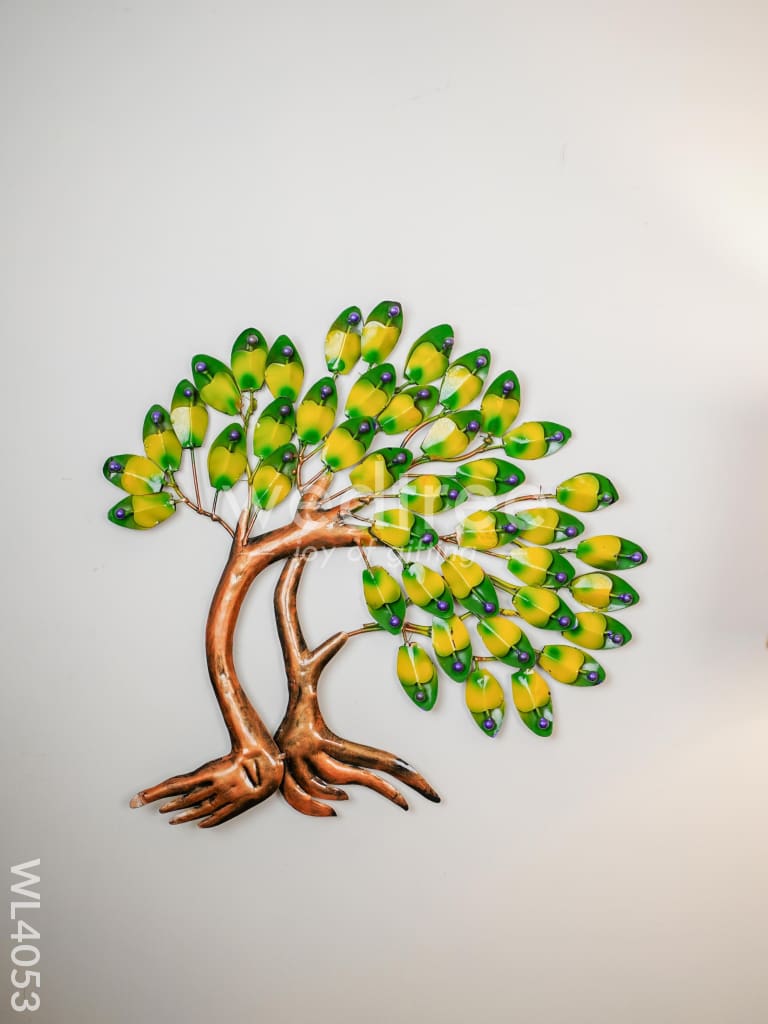 Metal Decor Tree with Leaves - WL4053