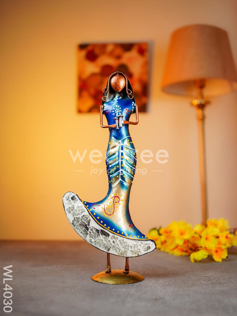 Metal Decor Women Musicians - Set of 3 - WL4030
