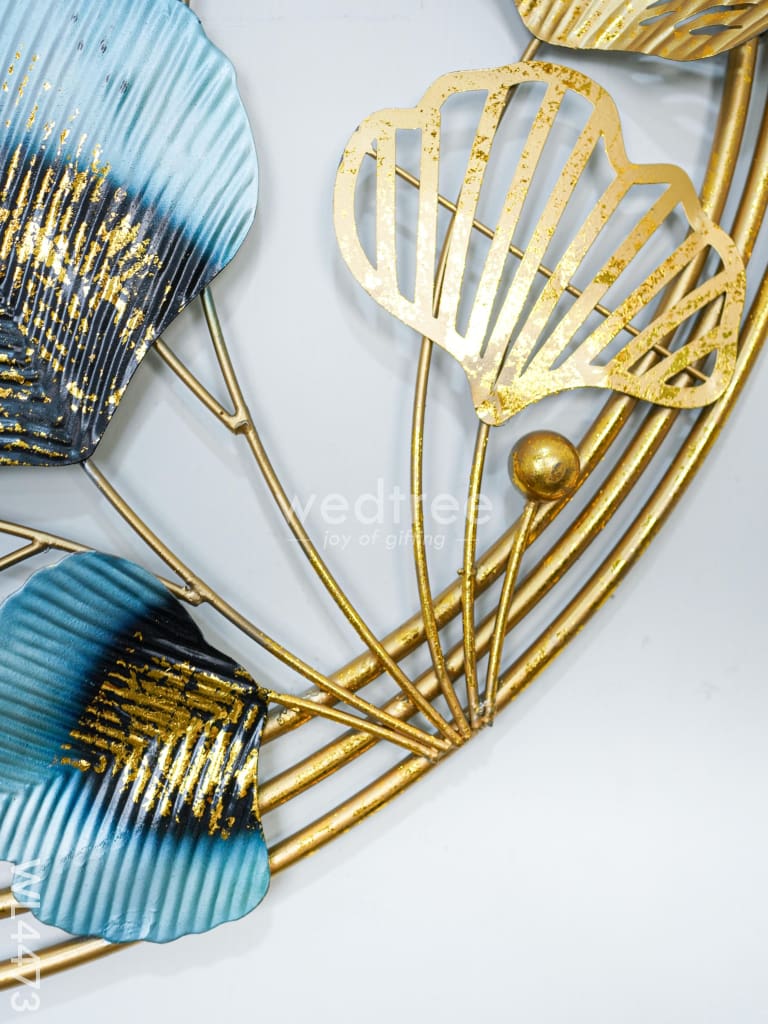 Metal Decorative Leaf Wall Hanging - WL4473