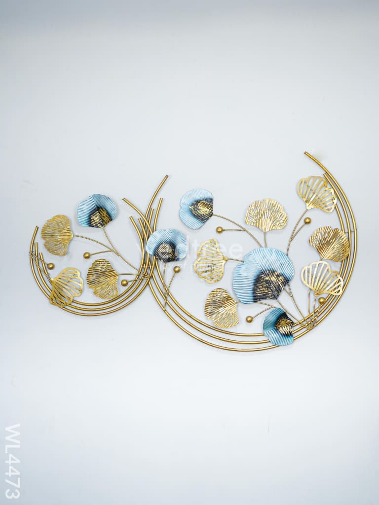 Metal Decorative Leaf Wall Hanging - WL4473