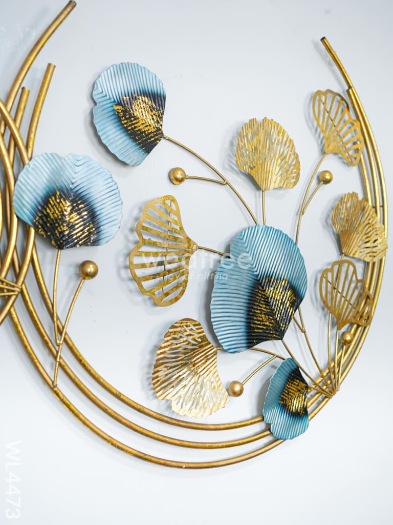 Metal Decorative Leaf Wall Hanging - WL4473