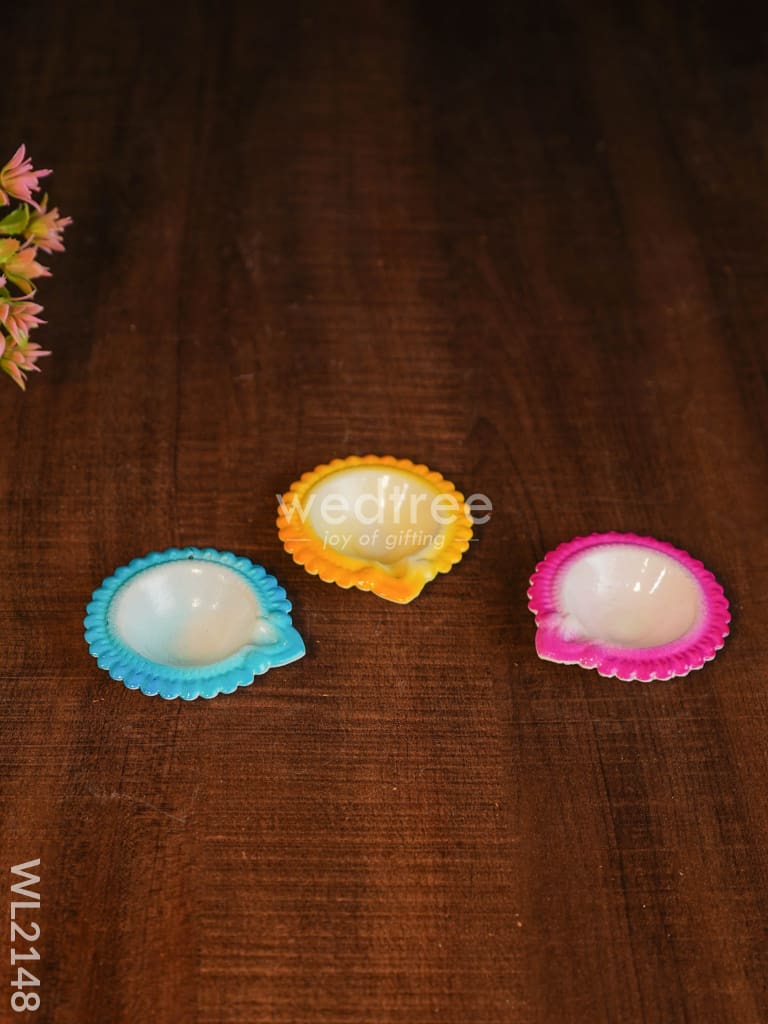 Metal diya ( Set of 6 ) - WL2148
