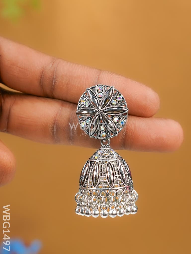 Metal Earrings - WBG1497