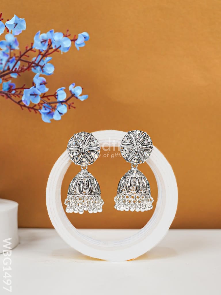Metal Earrings - WBG1497