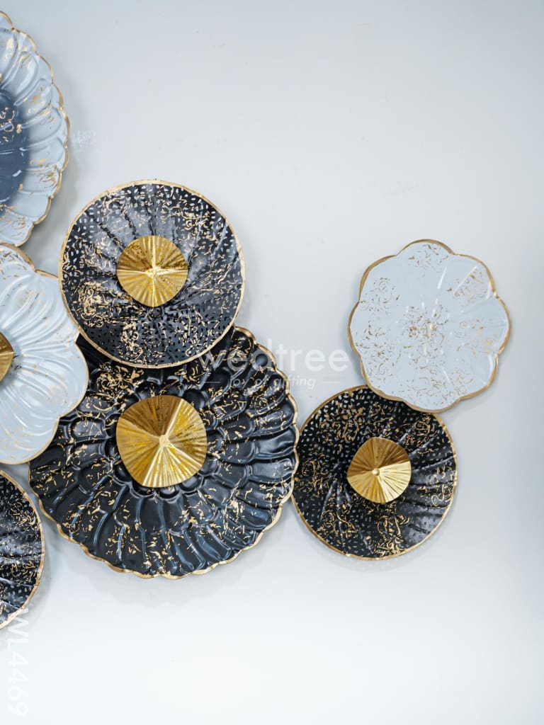 Metal Flowers Wall Hanging Decor - WL4469