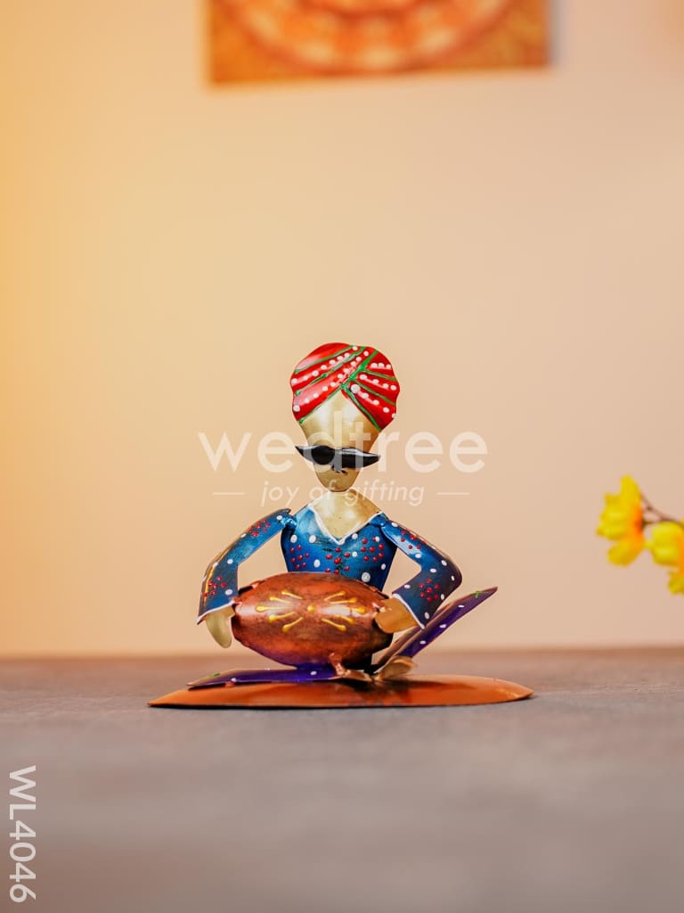 Metal Folk Musicians - Set of 3 - WL4046