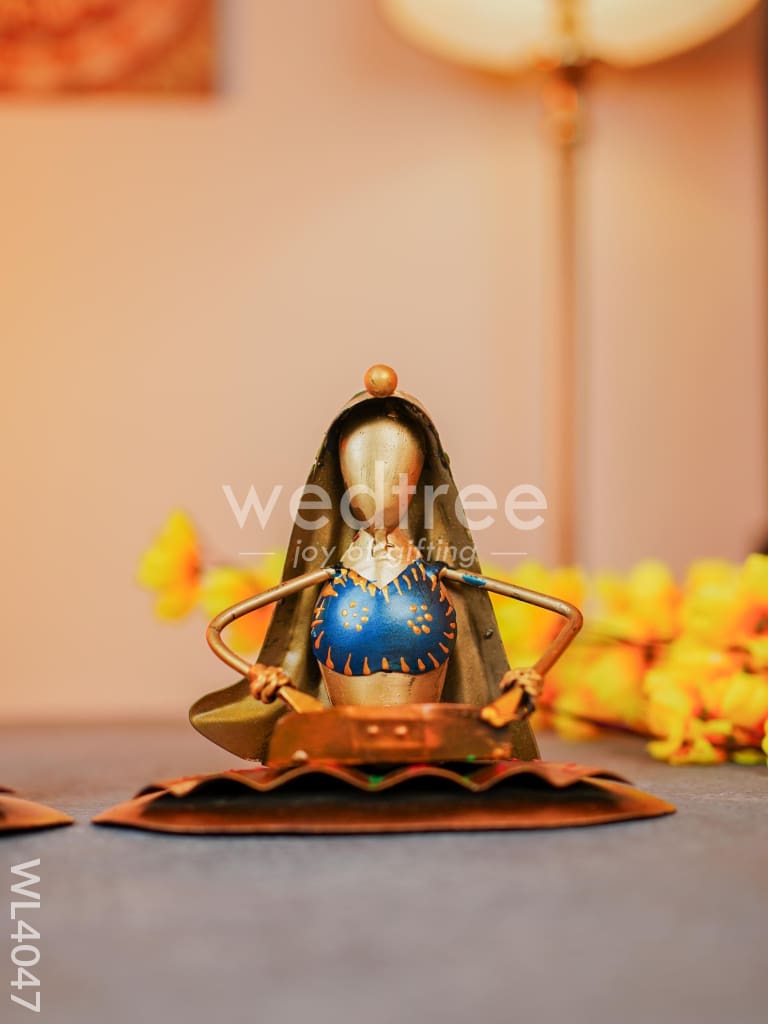 Metal Folk Women Musicians - Set of 3 - WL4047