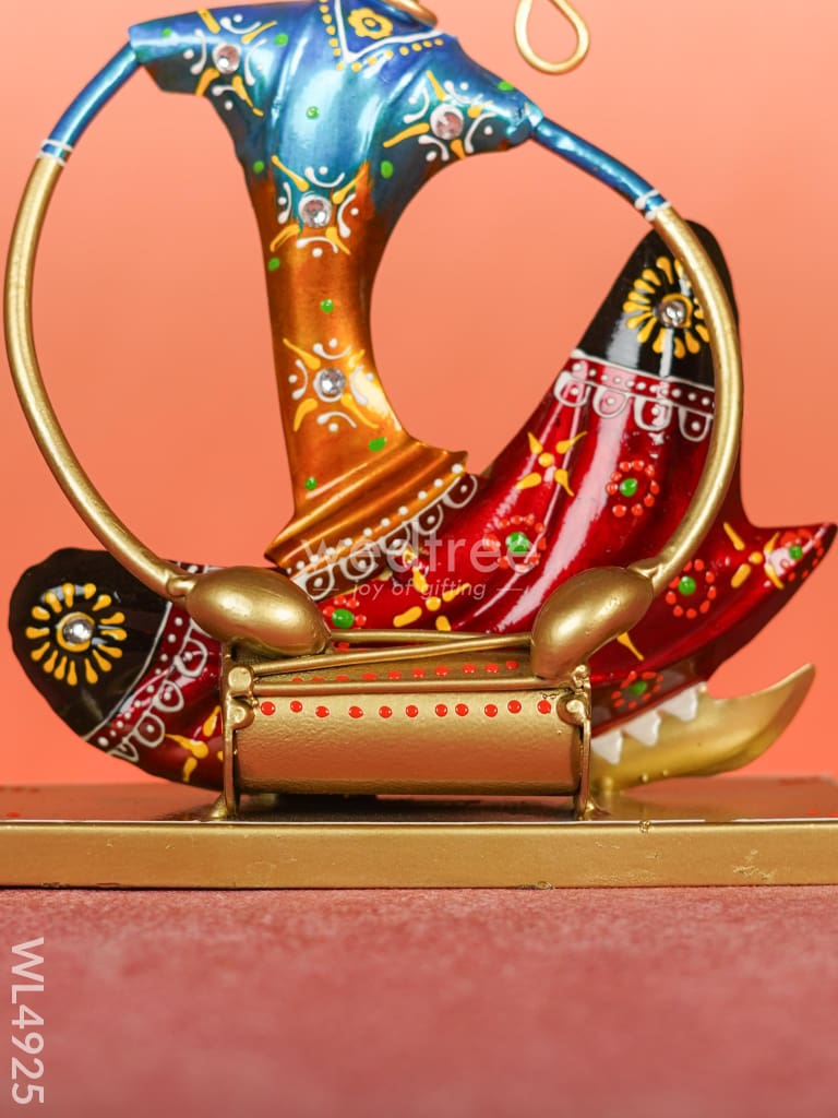 Metal Handpainted Musician - Set of 3 - WL4925