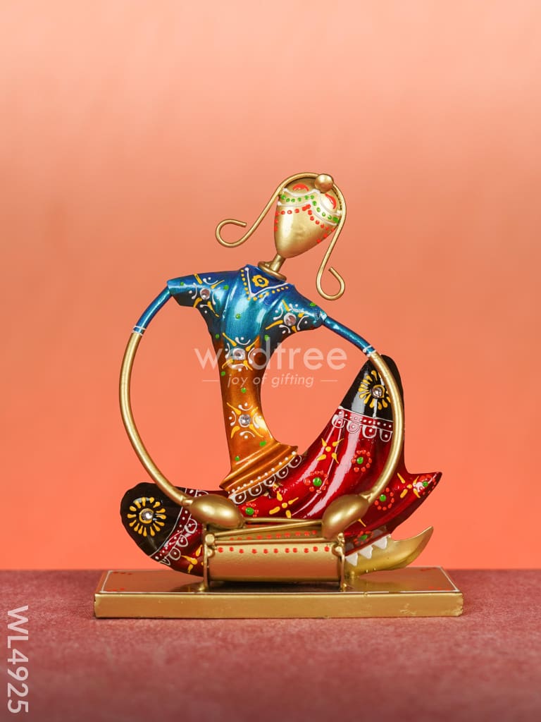 Metal Handpainted Musician - Set of 3 - WL4925
