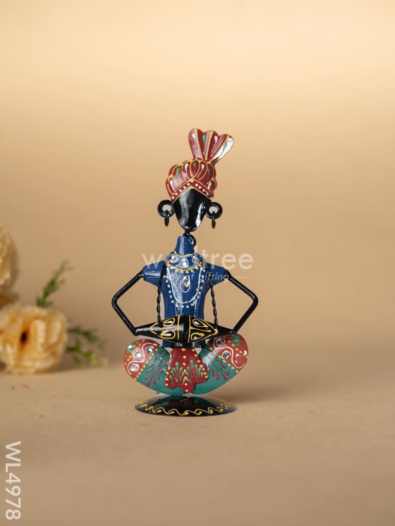 Metal Handpainted Musician - Set of 3 - WL4978