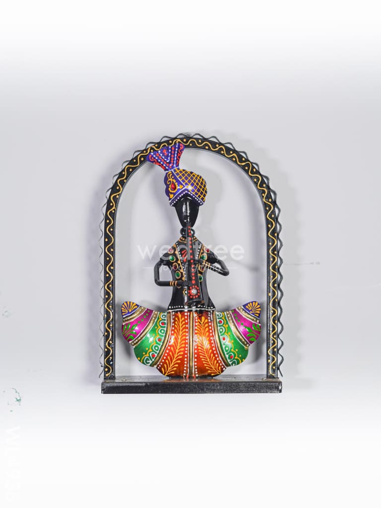 Metal Handpainted Sardar - Set of 3 - WL4938