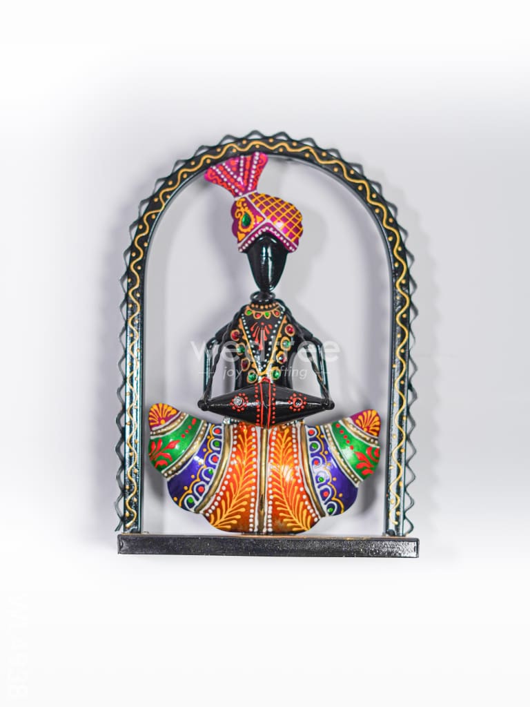 Metal Handpainted Sardar - Set of 3 - WL4938