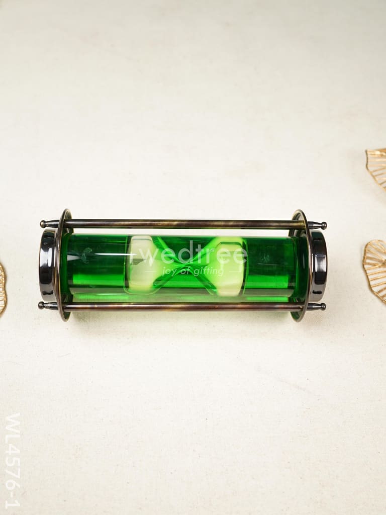 Metal Hourglass with Gel - WL4576