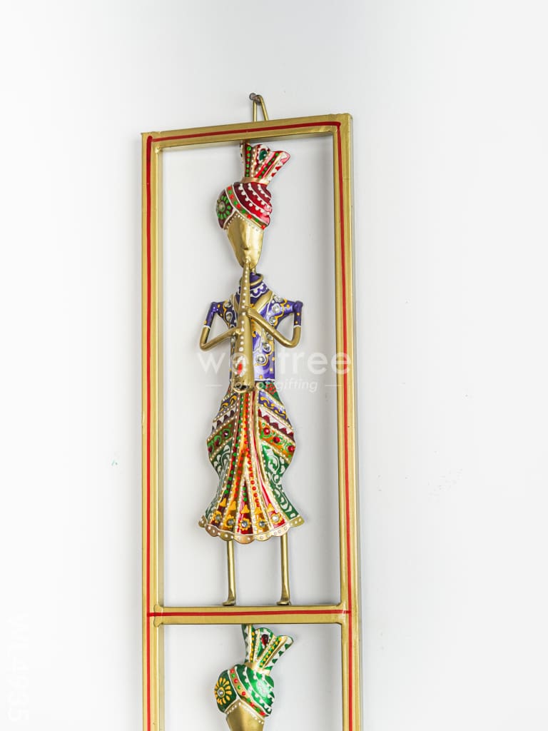 Metal Musicians Wall Hanging Panel - WL4935