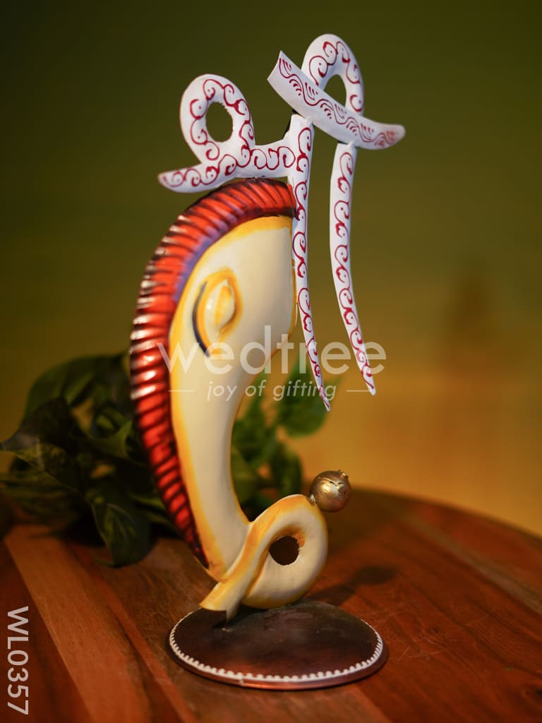 Metal Shri Ganesha Decor - WL0357